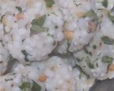 A picture of step 5 of Sabudana Vada.