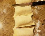 A picture of step 9 of Potato knishes.
