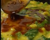 A picture of step 8 of Palak Dal (spinach-lentil soup).