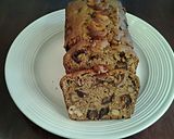 A picture of step 1 of Grilled Ham and Cheese Sandwiches on Date Nut Bread.