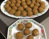A picture of step 19 of Methi Coconut Laddu.