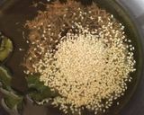 A picture of step 4 of Oats muthia with rice.