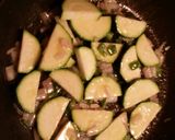 A picture of step 3 of Way yummy zucchini and shrimp with couscous.
