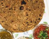 A picture of step 5 of Left over aloo palak paratha😋لیفٹ اوور آلو پالک پراٹھا😋.
