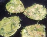 A picture of step 2 of Methi & Spinach bites.