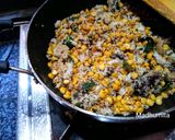 A picture of step 5 of Chana dal chutney.