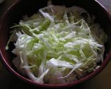 A picture of step 6 of Refreshing Pork Don Rice Bowl with Ponzu Sauce and Grated Daikon Radish.