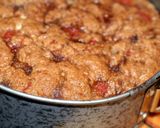A picture of step 4 of Sig's Tomato Cake with Cinnamon Sugar Drizzle.