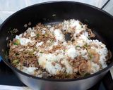 A picture of step 4 of Pork Fried Rice.