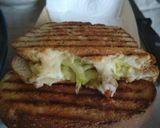 Une image de l'étape 3 de Croque courgette emmental.