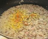 A picture of step 7 of Dal Bati Churma with pickled onions.