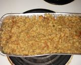 A picture of step 3 of Krissy's stuffed chicken.