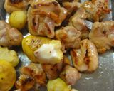 A picture of step 10 of A Chef's Recipe for Chinese-style Chestnut and Chicken Stir-fry with Star Anise.