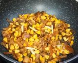A picture of step 8 of Mushroom Corn Milk Biryani.