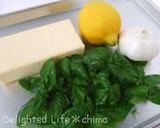 A picture of step 1 of Basil Butter.