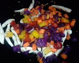 A picture of step 4 of Kanya's Stir Fried Noodles.