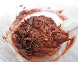 A picture of step 6 of Chocolate x Almond Chocolate Muffins.