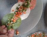 A picture of step 8 of Tiranga Rose Momos.