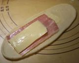 A picture of step 3 of Mayonnaise Bacon Cheese Bread in a Bread Maker.