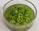 A picture of step 8 of Spicy Winter Immunity Green Chili Preserve.