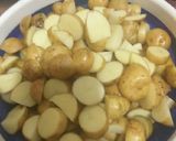 A picture of step 1 of Spicy masala baby potato.