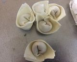 A picture of step 7 of Christmas Chicken and Shrimp Dumplings.