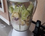 عکس مرحله 3 از دستور اسموتی طالبی و موز