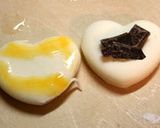 A picture of step 8 of Heart-Shaped Chocolate Pie Bites.