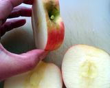 A picture of step 1 of Vickys Halloween Apples - With Bite! GF DF EF SF.