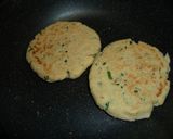 A picture of step 6 of Just Mix In A Plastic Bag (Okara Okonomiyaki).