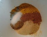 A picture of step 1 of Butter chicken my version.