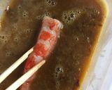 Foto del paso 7 de la receta: Langostinos rebozados con crema de ajo-curry