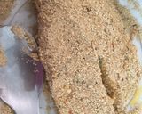 Foto del paso 4 de la receta: Pescado empanizado, verduras salteadas y papas al vapor