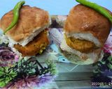 A picture of step 7 of Vada pav.