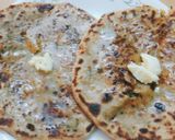 A picture of step 4 of Reddish/Mooli Paratha.
