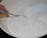 A picture of step 1 of Lotus flower cookies.