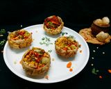 A picture of step 13 of Katori chaat.
