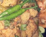 A picture of step 4 of Aloo Gobhi ki sabzi💞.