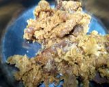 A picture of step 1 of Jaggery sharbat.