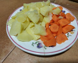 Foto del paso 3 de la receta: Potaje de garbanzos y espinacas