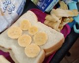 Foto langkah ke 1 dari resep Roti tabur pisuke (Pisang susu keju).