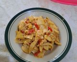 Foto langkah ke 4 dari resep Tumis rebung terasi + teri.