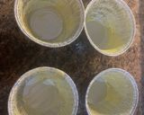A picture of step 1 of Ginger syrup pudding.