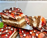 Foto del paso 22 de la receta: Tarta cremosa de chocolate y fresas, “sin gluten”