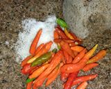 Foto langkah ke 3 dari resep Sambal Terasi Mangga Muda.