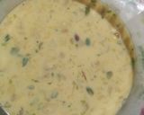 A picture of step 4 of Ras Malai.