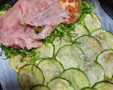 A picture of step 4 of Zucchini Sandwich.