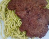 Foto del paso 7 de la receta: Tallarines verde con apanado de res