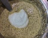 A picture of step 3 of Steamed sprouts dhokla.