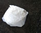 A picture of step 7 of Homemade Mozzarella Cheese.